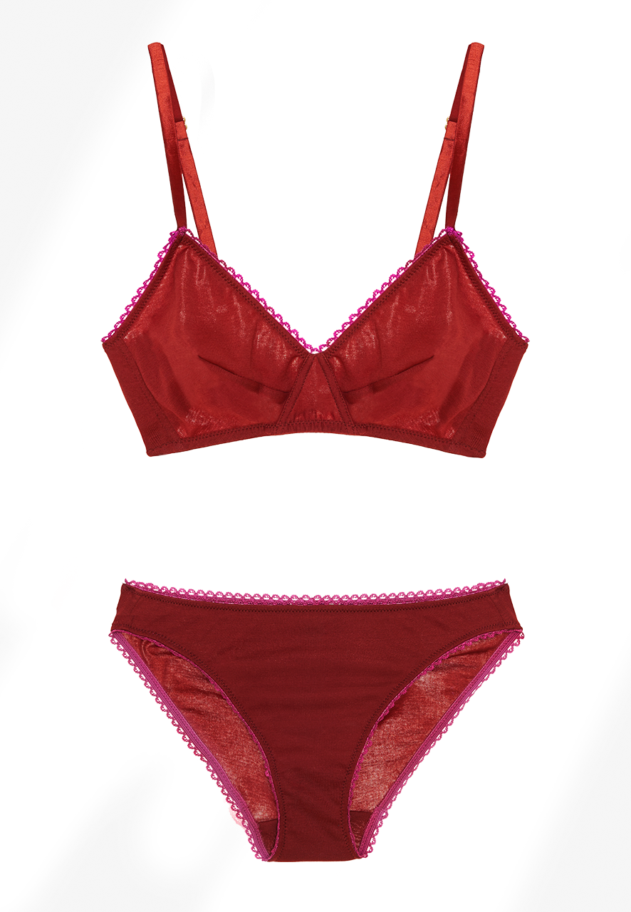 embrace the valentine’s day cliché with these red lingerie sets