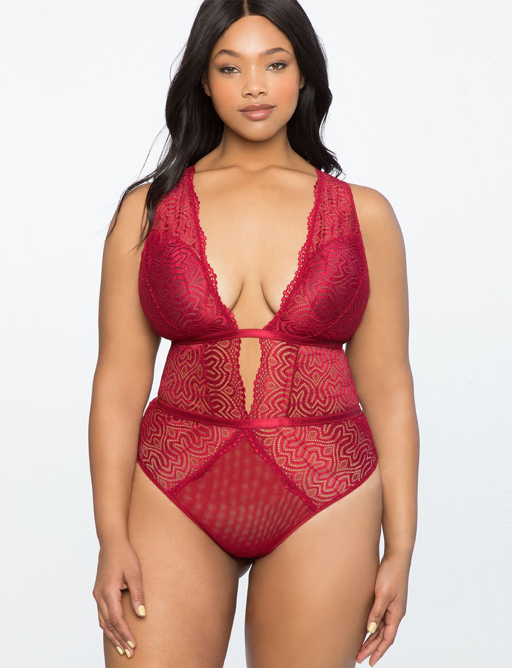 embrace the valentine’s day cliché with these red lingerie sets