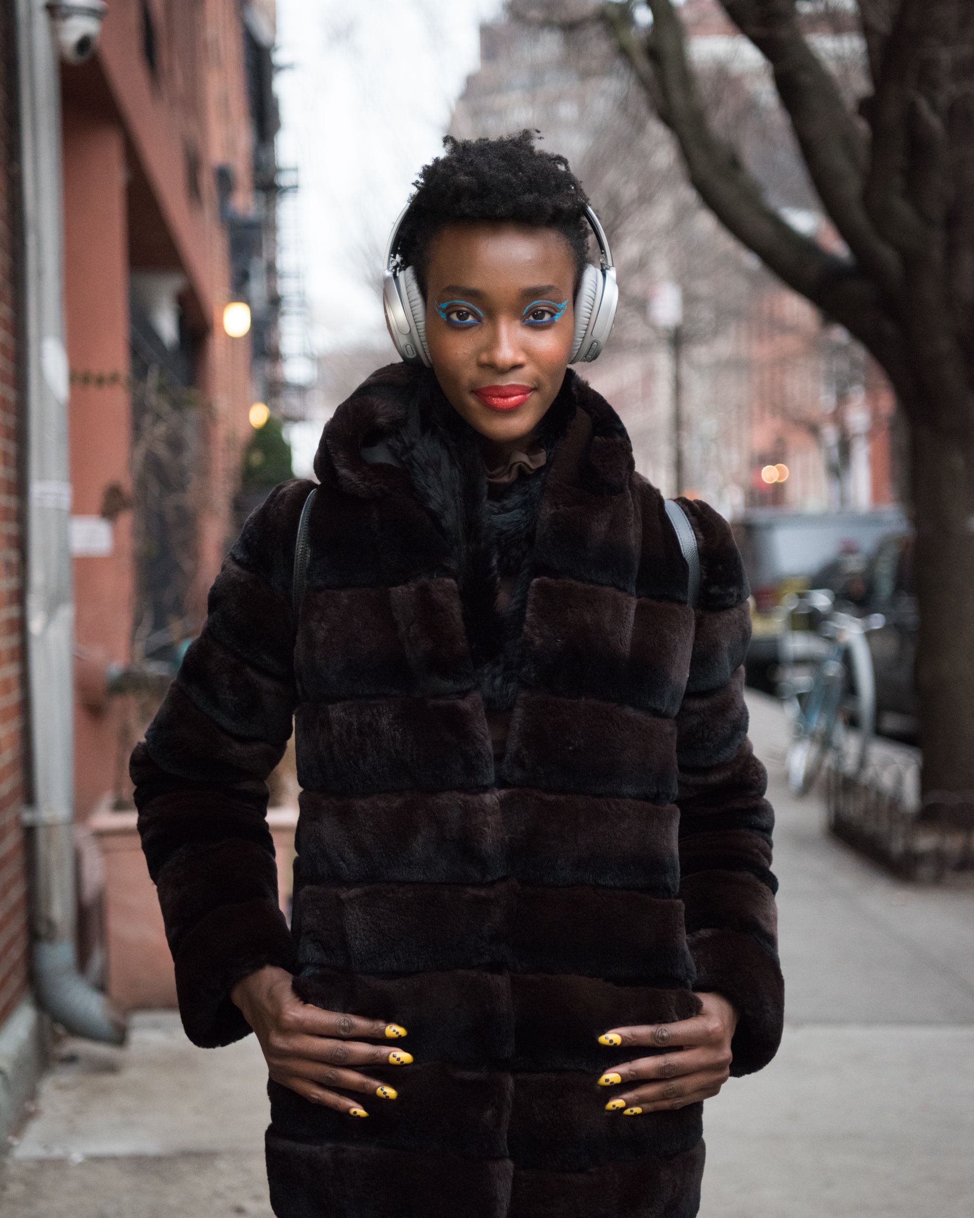 bold beauty looks are ruling nyfw street style & it’s so refreshing