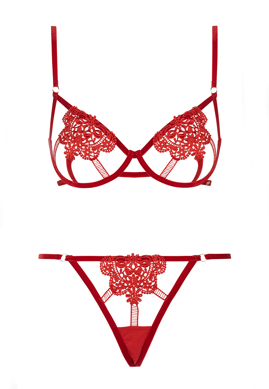 Embrace The Valentine's Day Cliché With These Red Lingerie Sets