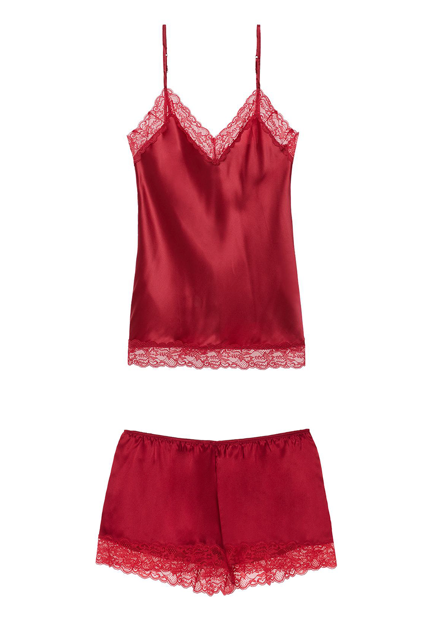 embrace the valentine’s day cliché with these red lingerie sets