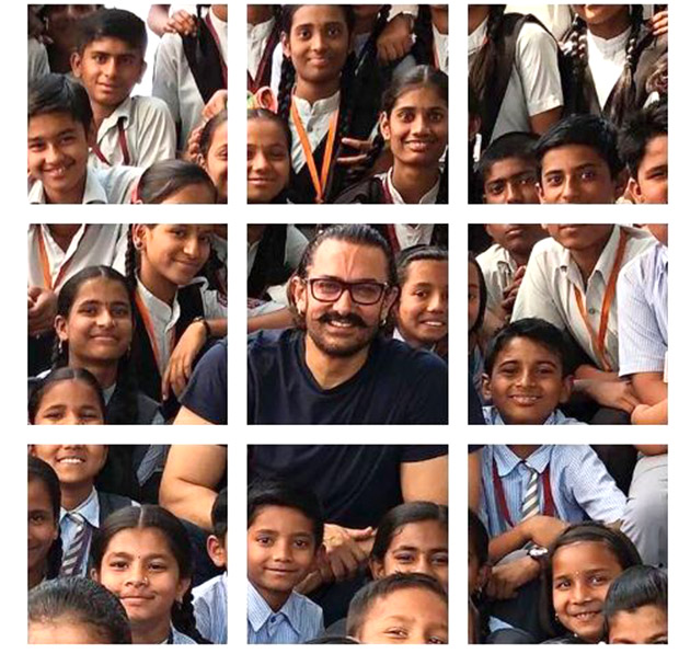 Aamir Khan's latest Instagram post with several kids will bring a smile to your face!