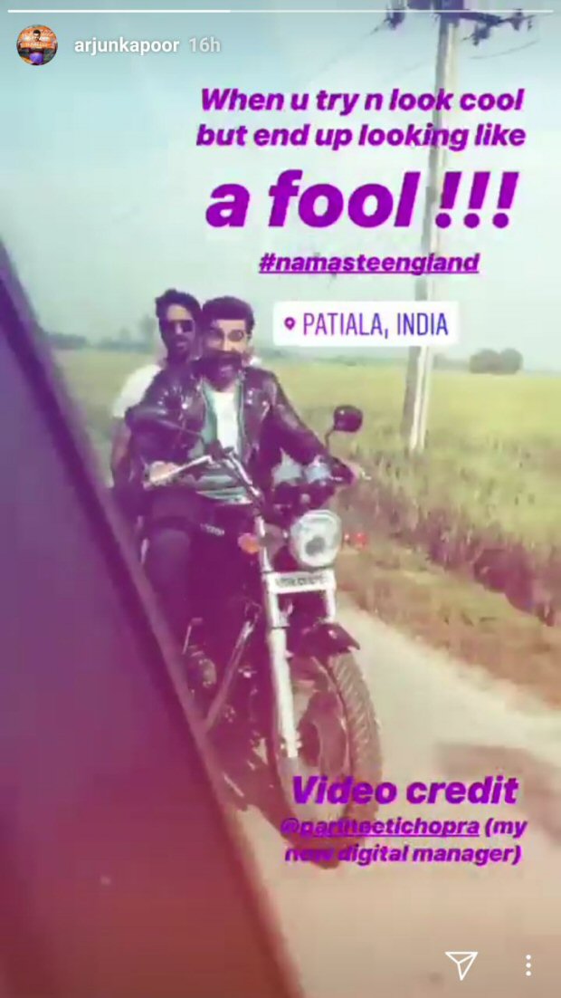 Arjun Kapoor- Parineeti Chopra starrer Namaste England says Namaste Punjab for their next schedule!