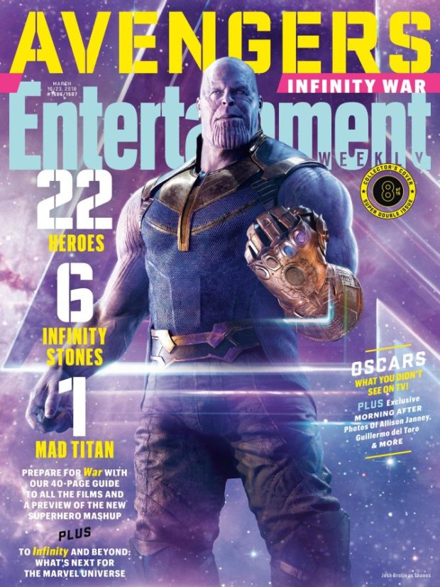 avengers: infinity war: chris evans, robert downey jr, chadwick boseman, tom holland and others take over entertainment weekly covers