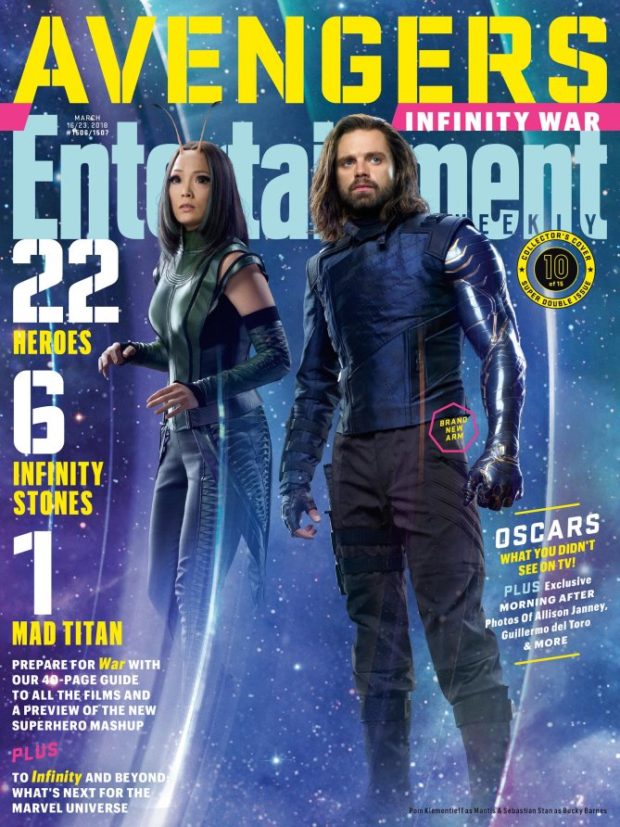 avengers: infinity war: chris evans, robert downey jr, chadwick boseman, tom holland and others take over entertainment weekly covers