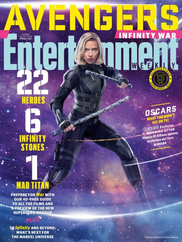 avengers: infinity war: chris evans, robert downey jr, chadwick boseman, tom holland and others take over entertainment weekly covers