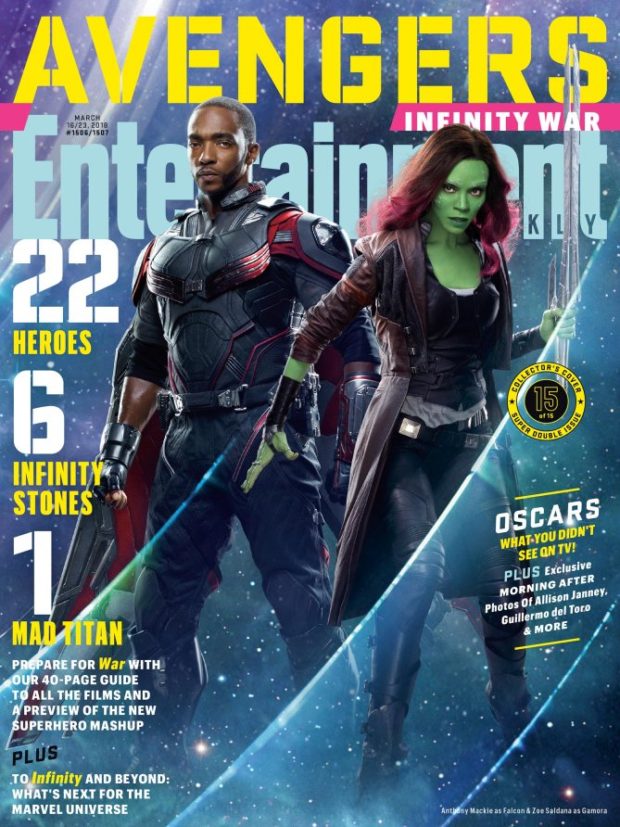 avengers: infinity war: chris evans, robert downey jr, chadwick boseman, tom holland and others take over entertainment weekly covers