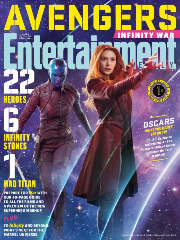 avengers: infinity war: chris evans, robert downey jr, chadwick boseman, tom holland and others take over entertainment weekly covers