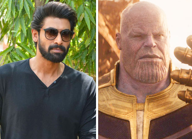 Bahubali star Rana Daggubati dubs for Avengers super villain Thanos in the Telugu version