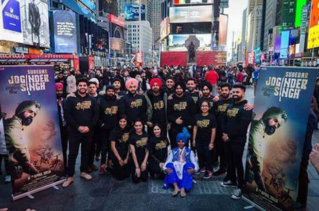 Subedar Joginder Singh,Times Square, New York,Gippy Grewal,Raman Romana,Mela,Features,Grand Music Launch