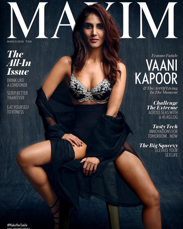 HOT! Vaani Kapoor adds oomphs with her sultry Maxim photoshoot