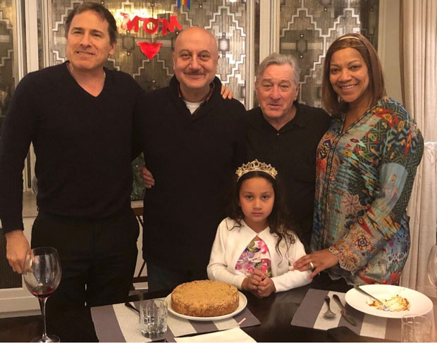 Hollywood legend Robert De Niro surprises Anupam Kher on his birthday