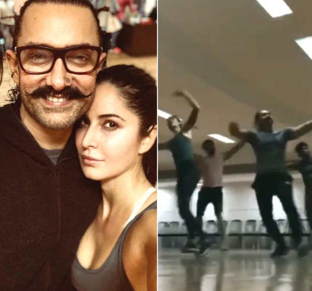 Katrina Kaif welcomes Aamir Khan on Instagram; gives a glimpse of Thugs of Hindostan dance routine 