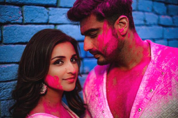 Namastey England: Parineeti Chopra and Arjun Kapoor celebrate belated Holi