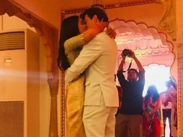 PIC: Shriya Saran and husband Andrei Koscheev kiss and it is breaking the internet
