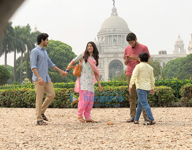PICS: Janhvi Kapoor and Ishaan Khatter shoot for Dhadak in Kolkata and it is going viral