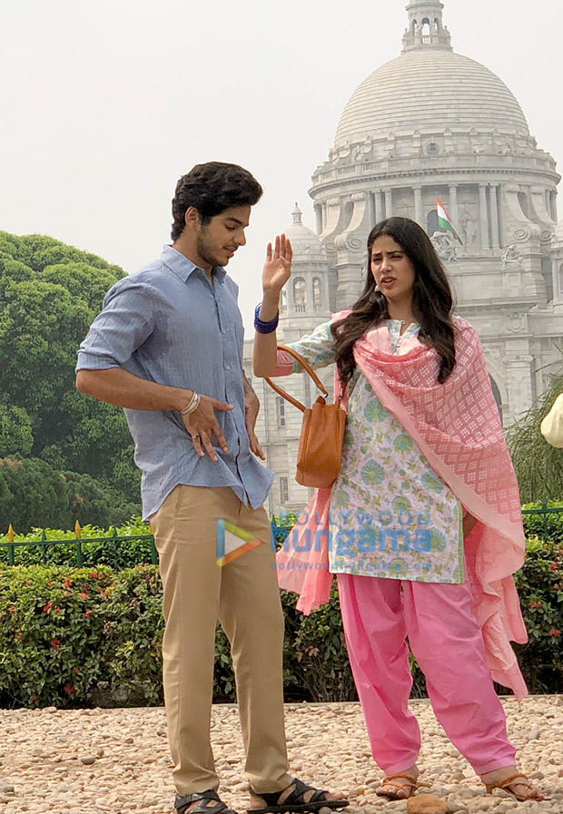 PICS: Janhvi Kapoor and Ishaan Khatter shoot for Dhadak in Kolkata and it is going viral