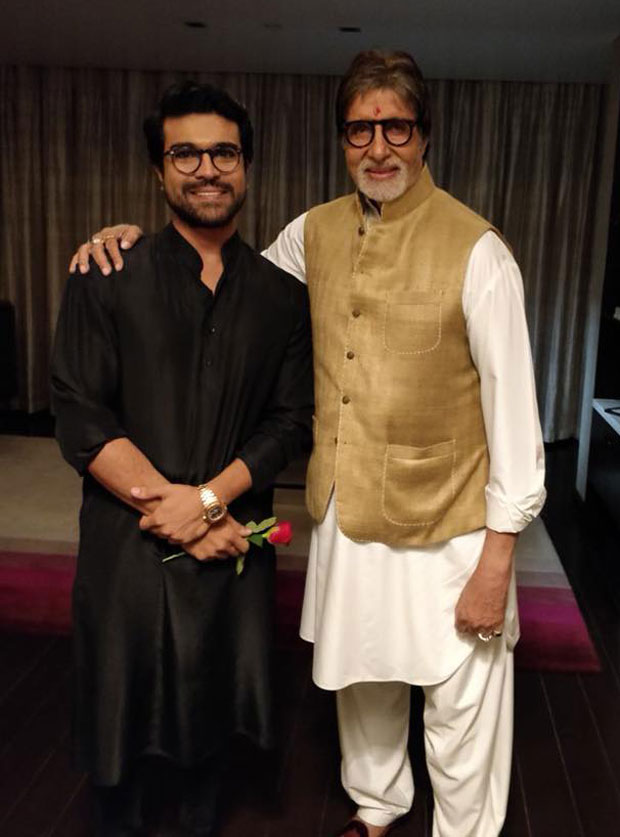 Ram Charan says working with Amitabh Bachchan is his best birthday gift