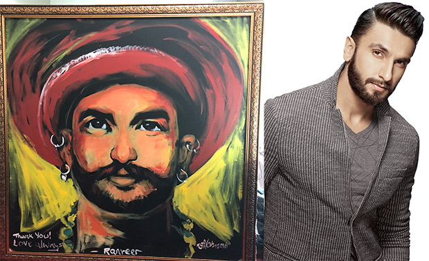 Ranveer Singh receives this special gift from a fan in Bajirao Mastani style