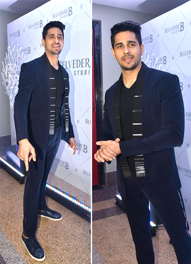 Sidharth Malhotra at Belvedere Studio B launch