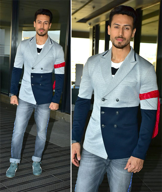 Tiger Shroff keeping it dapper for Baaghi 2 promotions