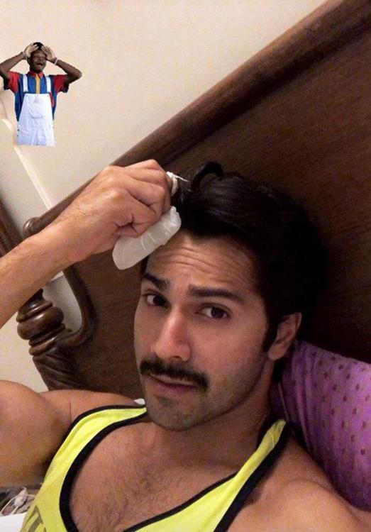 Varun Dhawan assures he is fine, after suffering forehead injury on Sui Dhaaga - Made in India set