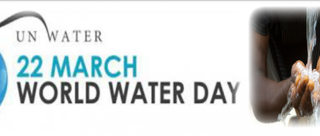 recognizing world water day 2018