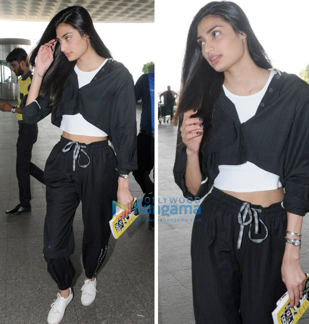 Weekly Airport Style: Deepika Padukone, Anushka Sharma, Kareena Kapoor Khan, Shahid Kapoor and Kangana Ranaut flaunt some breezy styles! Weekly Airport Style: Athiya Shetty goes sporty chic in monochrome separates