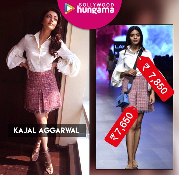 Weekly Celeb Splurges: Kajal Aggarwal in Nishika Lulla separates