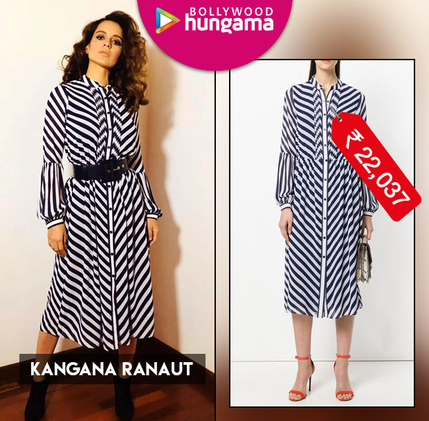 Weekly Celebrity Splurges: Anushka Sharma, Kangana Ranaut, Sonakshi Sinha, Karisma Kapoor, Vidya Balan, Malaika Arora flaunt their luxe fashion finds! Weekly Celebrity Splurges: Kangana Ranaut in Michael by Michael Kors