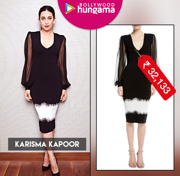 Weekly Celebrity Splurges: Anushka Sharma, Kangana Ranaut, Sonakshi Sinha, Karisma Kapoor, Vidya Balan, Malaika Arora flaunt their luxe fashion finds! Weekly Celebrity Splurges: Karisma Kapoor in Sachin & Babi