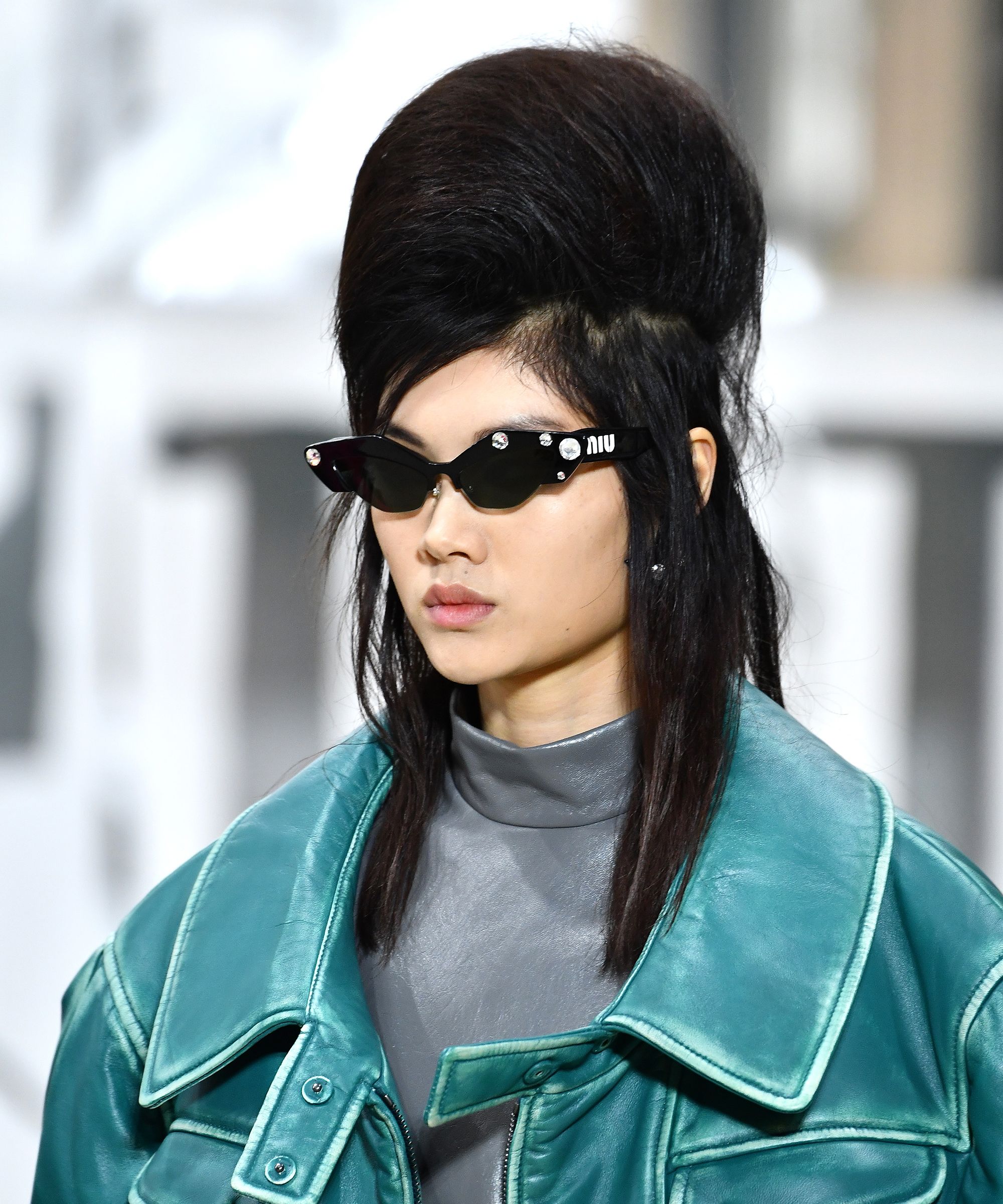 meet fashion month’s most futuristic trend: barbarella hair