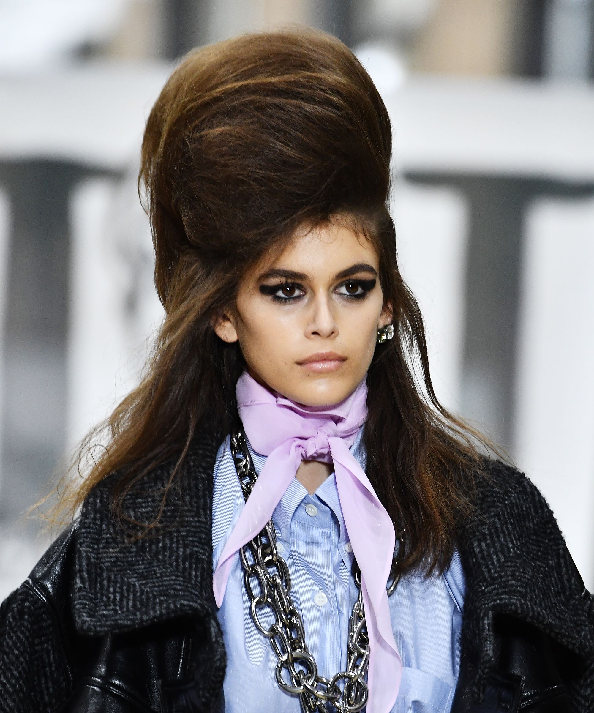 meet fashion month’s most futuristic trend: barbarella hair