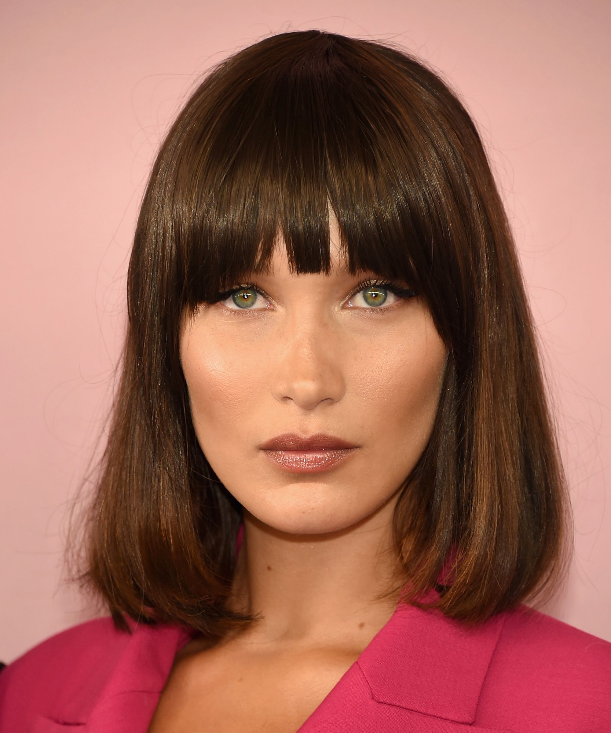 bella hadid just got her raddest bangs yet
