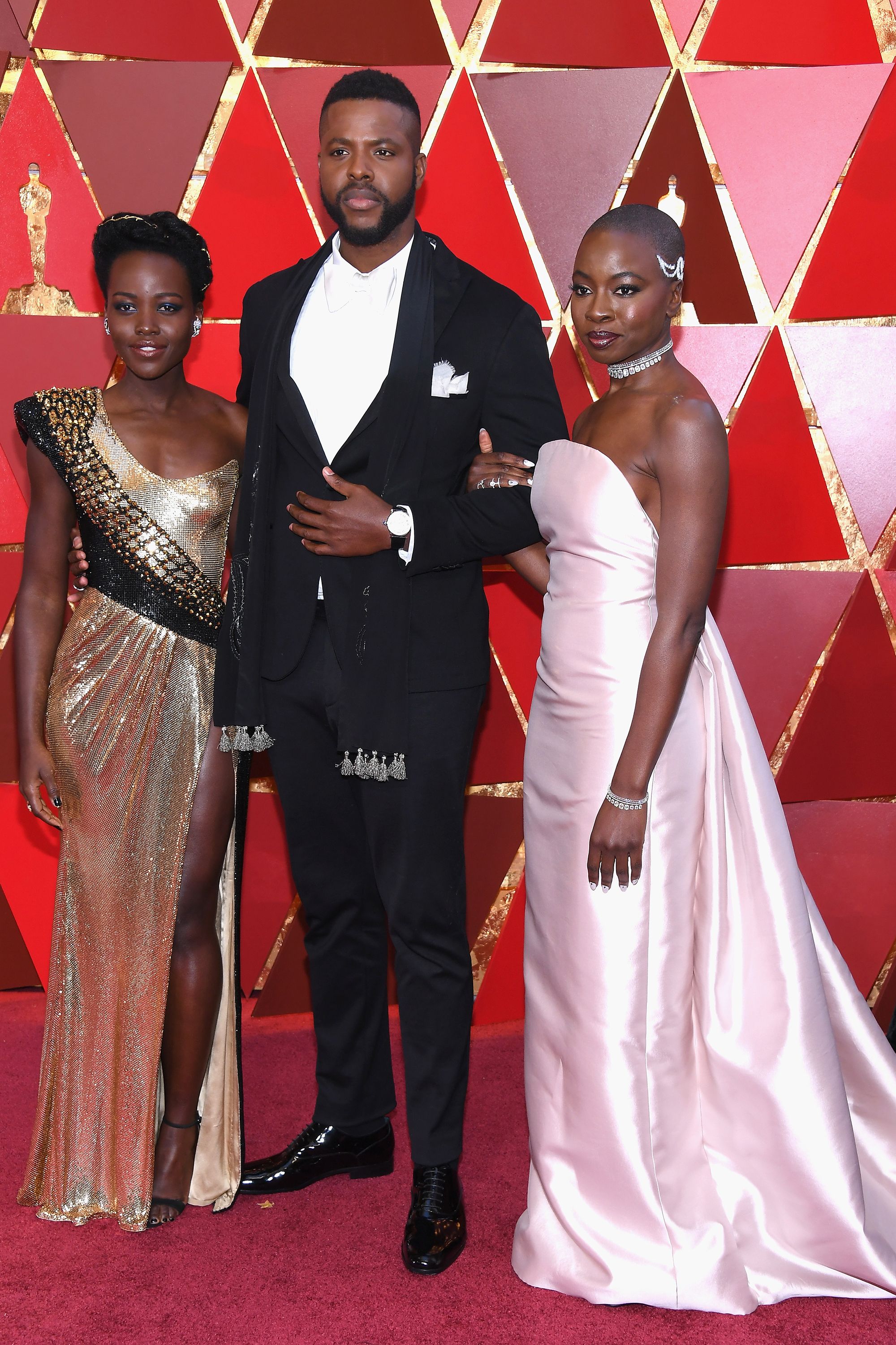 the cast of black panther brought wakanda to the oscars