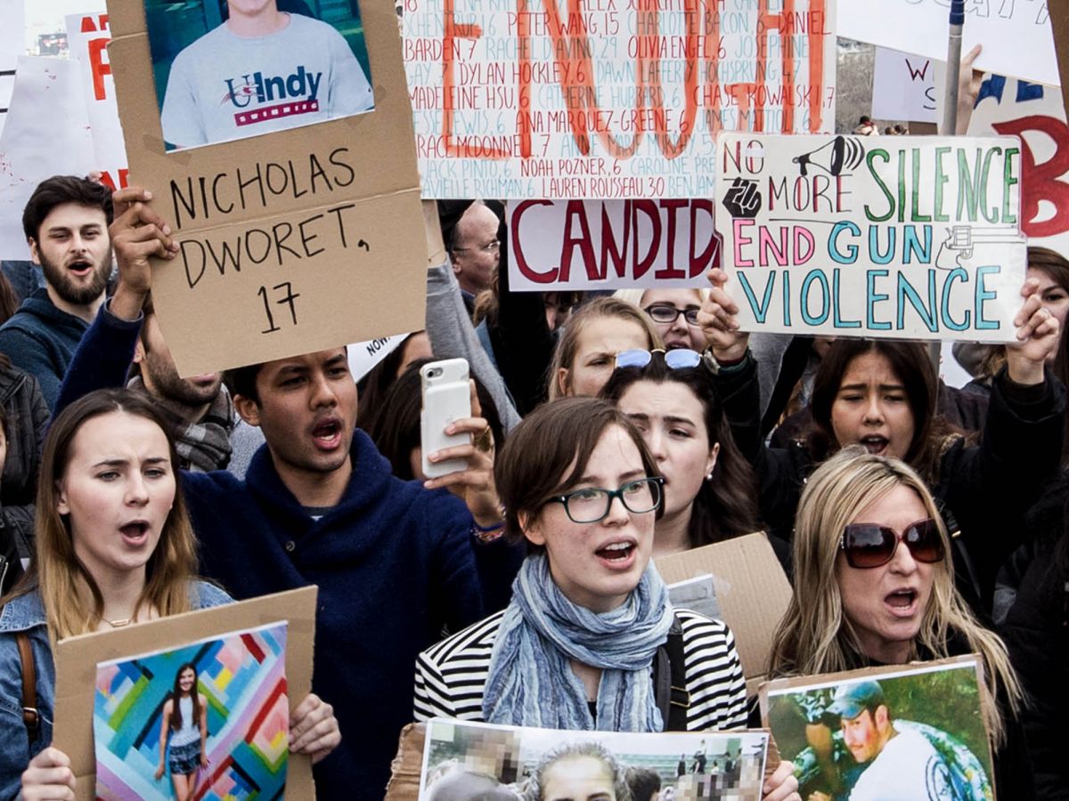 in wisconsin, students are marching 50 more miles for gun control