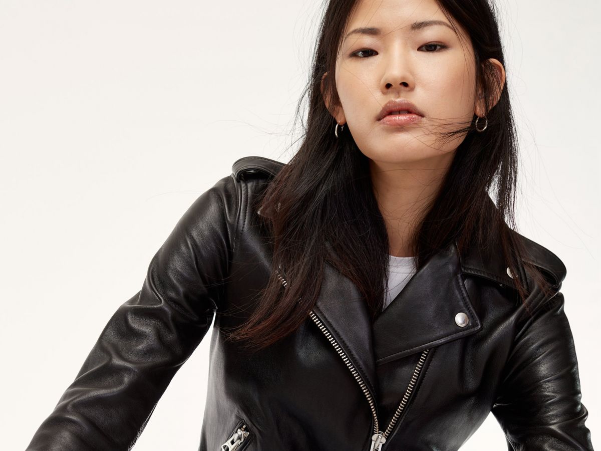 in the market for a new leather jacket? aritzia’s got you