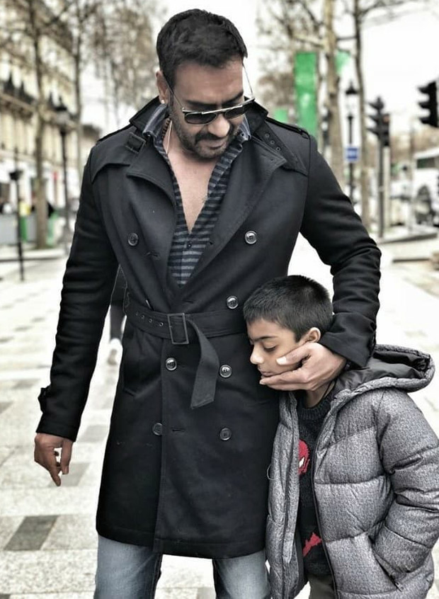 Ajay Devgn rings in his 49th birthday with Kajol, Nysa, Yug, Vatsal Sheth and Ishita Dutt in Paris