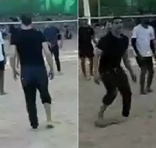 VIDEO: Akshay Kumar plays beach volley ball with locals 