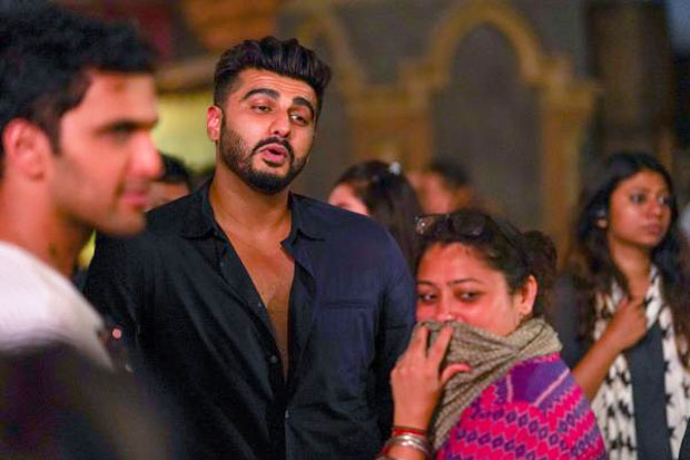 Arjun Kapoor drops by the sets of Kalank to support 2 States director Abhishek Varman