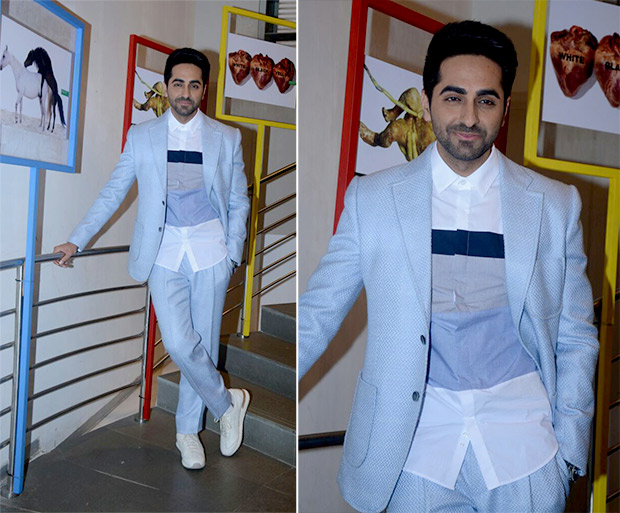 Ayushmann Khurrana at the launch of his cover for Man's World