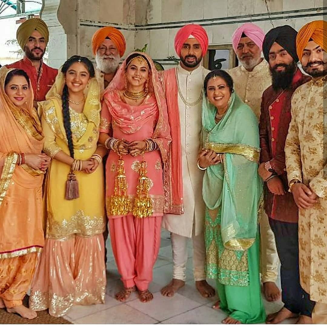 Check Out! Taapsee Pannu becomes Abhishek Bachchan’s bride in Manmarziyaan