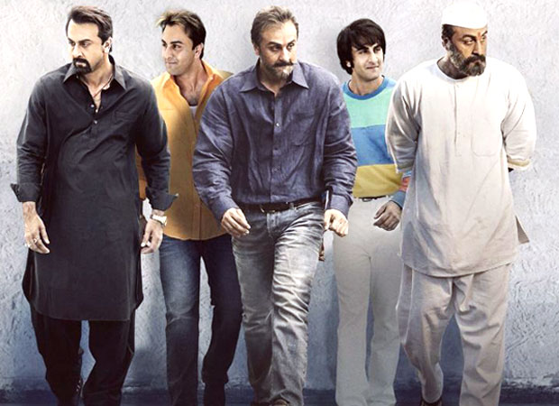 FIRST LOOK: Ranbir Kapoor sports different avatars in the first poster of Sanjay Dutt biopic titled Sanju