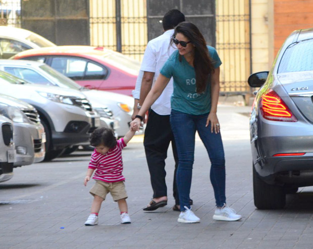 Taimur and Kareena Kapoor Khan