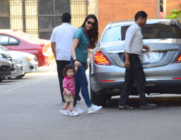 Taimur and Kareena Kapoor Khan