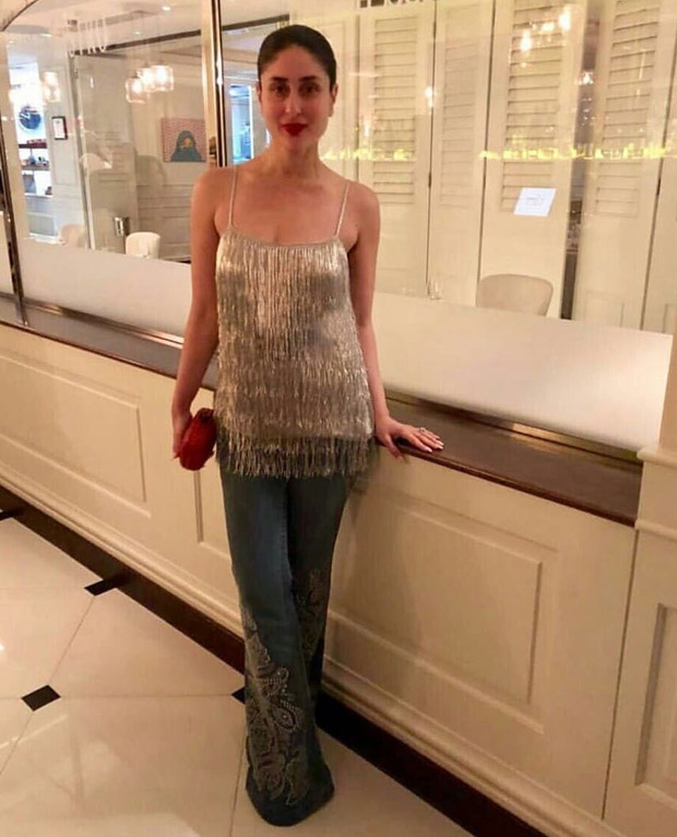 Kareena Kapoor Khan in Rachael Zoe top and Alice and Olivia denim