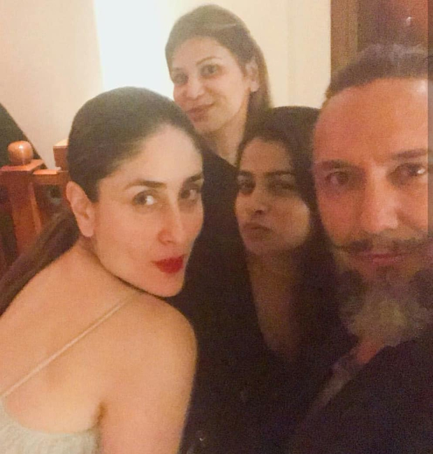 Kareena Kapoor Khan sports bright red lips and a metallic look in Dubai