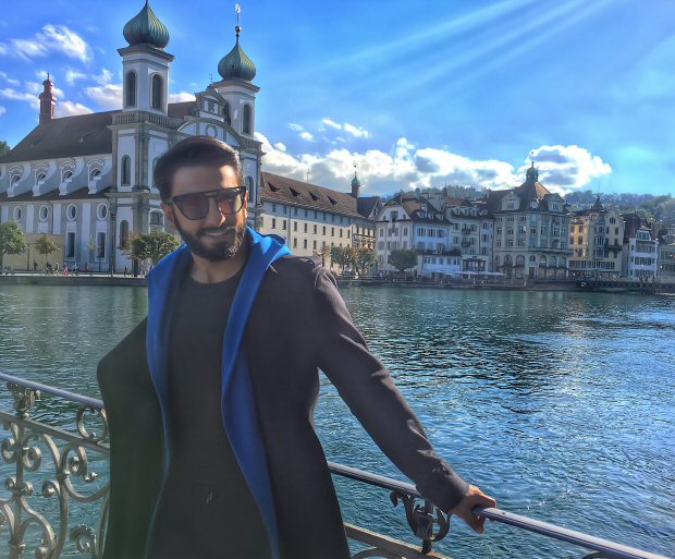 ranveer singh lives it up in switzerland