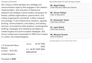 scl group – the company behind the cambridge analytica/facebook scandal