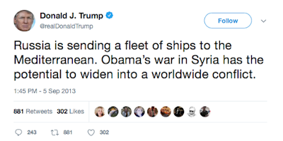 citizen trump on syria following the tweets